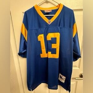 Mitchell & Ness LA Rams Kurt Warner #13 Legacy Jersey